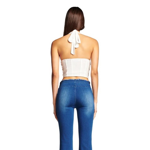 I.AM.GIA. Celestina Corset Top in White - Picture 3 of 3